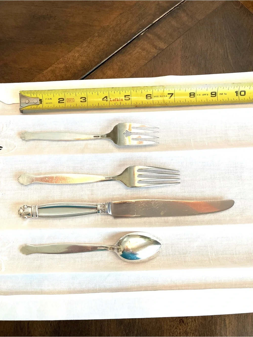 Copenhagen by Manchester Silver. Service for 8; 36 pieces total.
